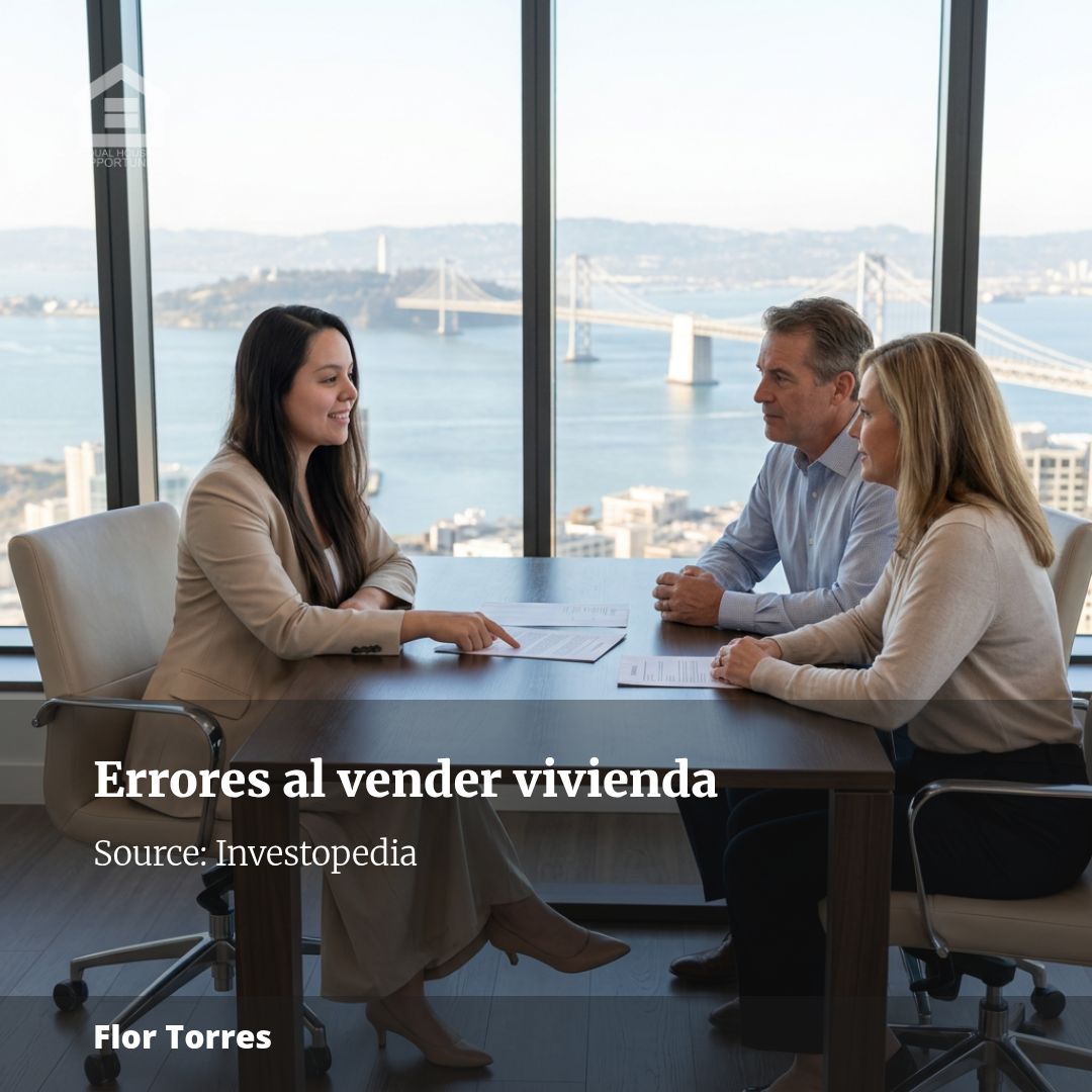Errores comunes al vender una vivienda y cómo evitarlos para lograr una venta exitosa